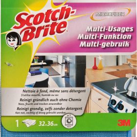 SCOTCH-BRITE Mikrofasertuch W810 farbig ass.