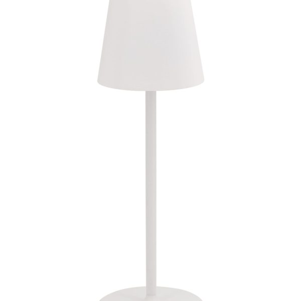 SECURIT Tischleuchte FELINE LP-FE-WT weiss, Akku, dimmbar