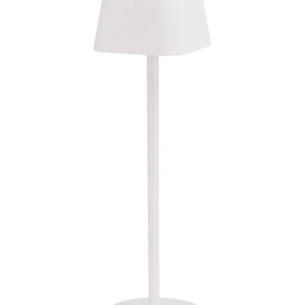 SECURIT Tischleuchte GEORGINA LP-GE-WT weiss, Akku, dimmbar