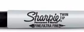 SHARPIE Fineliner Twin Tip 0,3/1mm S0811100 schwarz