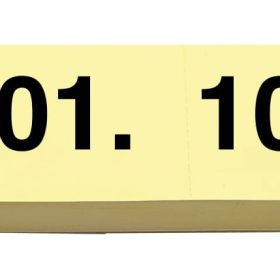 SIMPLEX Garderobenblock 101-200 13078 gelb 100 Blatt