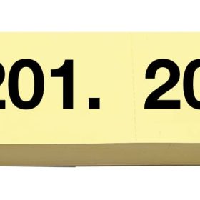 SIMPLEX Garderobenblock 201-300 13085 gelb 100 Blatt