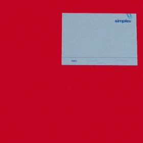 SIMPLEX Statistikheft A5 19002 rot 40 Blatt