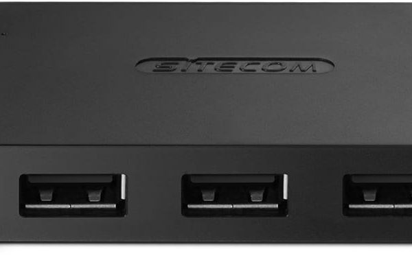 SITECOM USB 2.0 Hub 4 Port CN-081 Incl. Power adapter