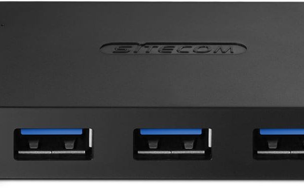 SITECOM USB 3.0 Hub 4 Port CN-083 Incl. Power adapter
