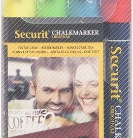 Securit Kreidemarker "Classic" Colour, 2-6mm, 4 Stk.