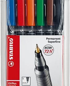 STABILO OHP Pen permanent S 841/6 6er Etui