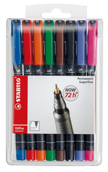 STABILO-841-8-4006381115087 STABILO OHP Pen permanent S 841/8 8er Etui – Hochwertig & günstig bei ShopDeca