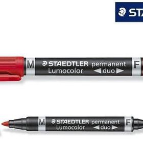 STAEDTLER Lumocolor DUO 348 0.6/1.5mm 348-2 rot perm.
