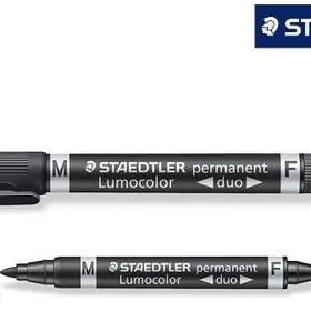 STAEDTLER Lumocolor DUO 348 0.6/1.5mm 348-9 schwarz perm.