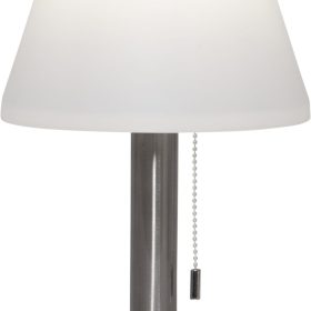 STAR TRADING Solar LED-Leuchte Solia 28cm 12.480-87 silber