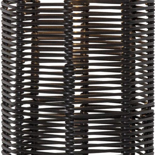 STAR TRADING Solar LED-Leuchte Runda 30cm 12.482-75 schwarz