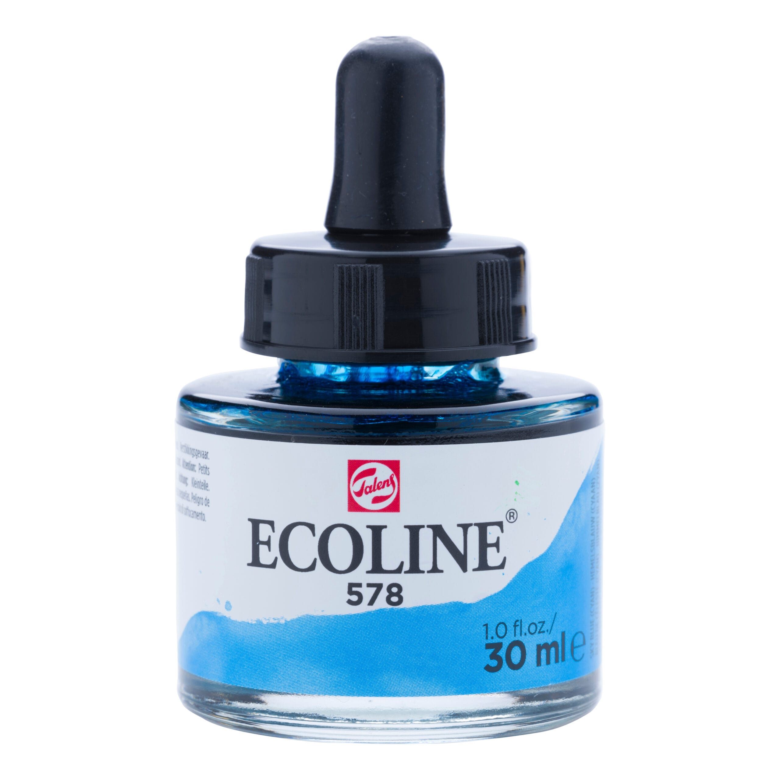 TALENS-11255781-8712079407223 TALENS Deckfarbe Ecoline 30ml 11255781 sky blue cyan – Hochwertig & günstig bei ShopDeca