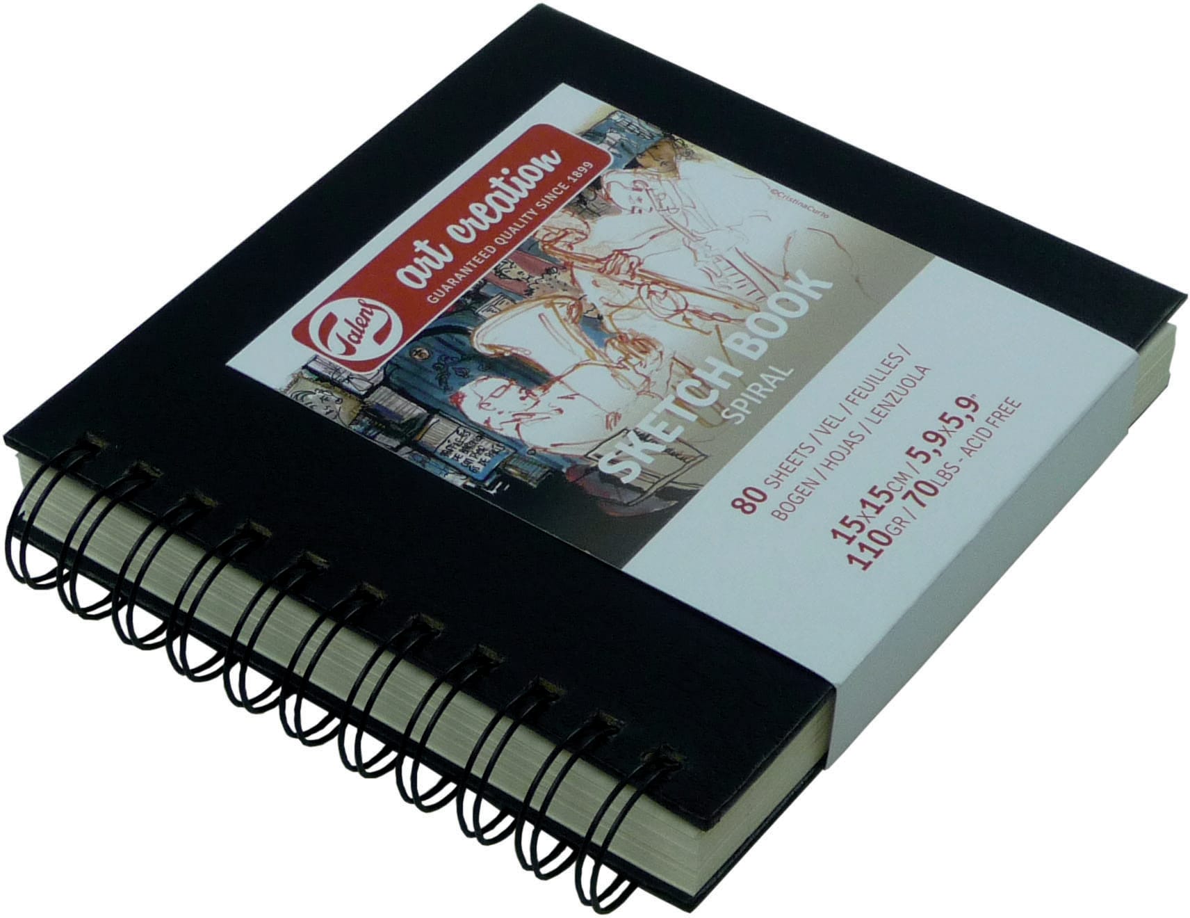 TALENS-9313151M-8712079341671 TALENS Skizzenbuch 15x15cm 9313151M Art Creation – Hochwertig & günstig bei ShopDeca