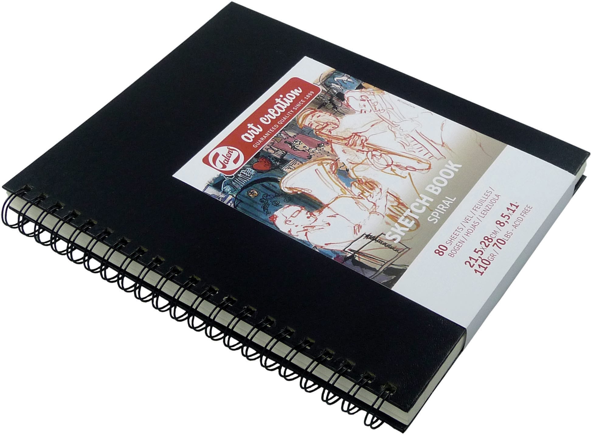 TALENS-9313212M-8712079341695 TALENS Skizzenbuch 21x28cm 9313212M Art Creation – Hochwertig & günstig bei ShopDeca