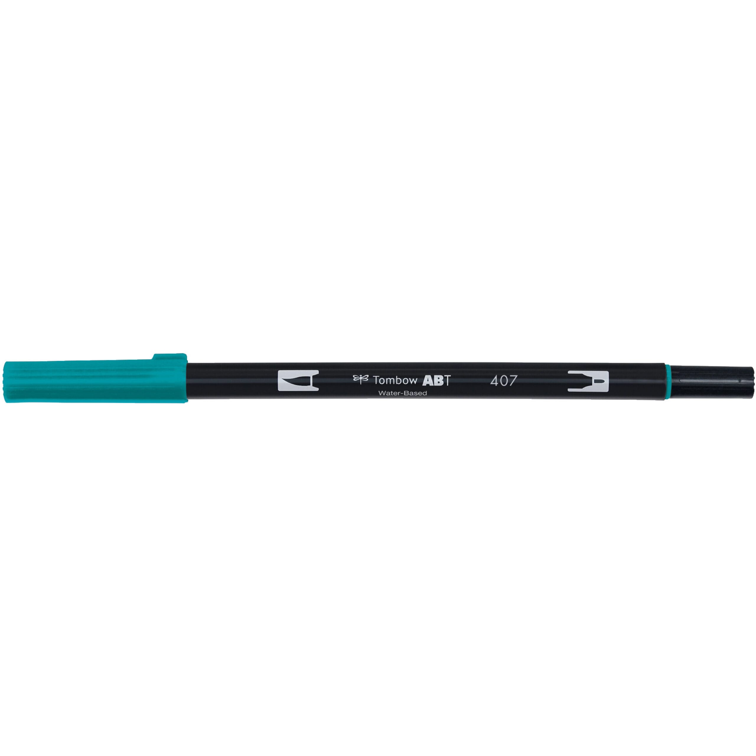 TOMBOW-ABT-407-4901991647785 TOMBOW Dual Brush Pen ABT-407 tiki teal – Hochwertig & günstig bei ShopDeca