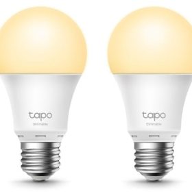 TP-LINK Leuchtmittel LED E27 2-Pack Tapo L510E(2-pack) Wifi, dimmbar, 2700K