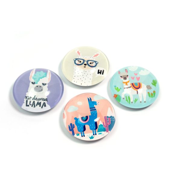 TRENDFORM EYE Magnete LLAMA EY2025 4er Set assortiert
