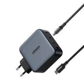 UGREEN USB Charger 100W 4-Port set 90575 PD GaN 3xUSB-C,1xUSB-A&cable