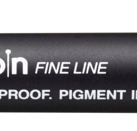 UNI-BALL Fineliner Pin 0.9mm PIN09200(S) BLACK schwarz