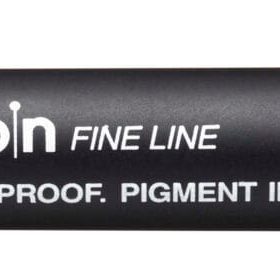 UNI-BALL Fineliner Pin 1mm PIN10-200(S) BLACK schwarz