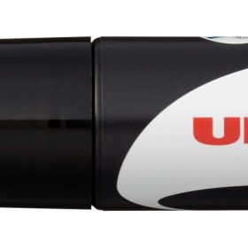 UNI-BALL Chalk Marker 8mm PWE-8K BLACK schwarz, Keilspitze