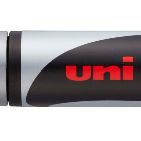 UNI-BALL Chalk Marker 15mm PWE17K SILVE silber, Keilspitze