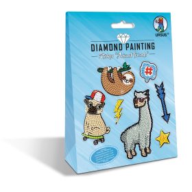 URSUS Diamond Sticker Animal 43500005 10x15cm 2 Bogen