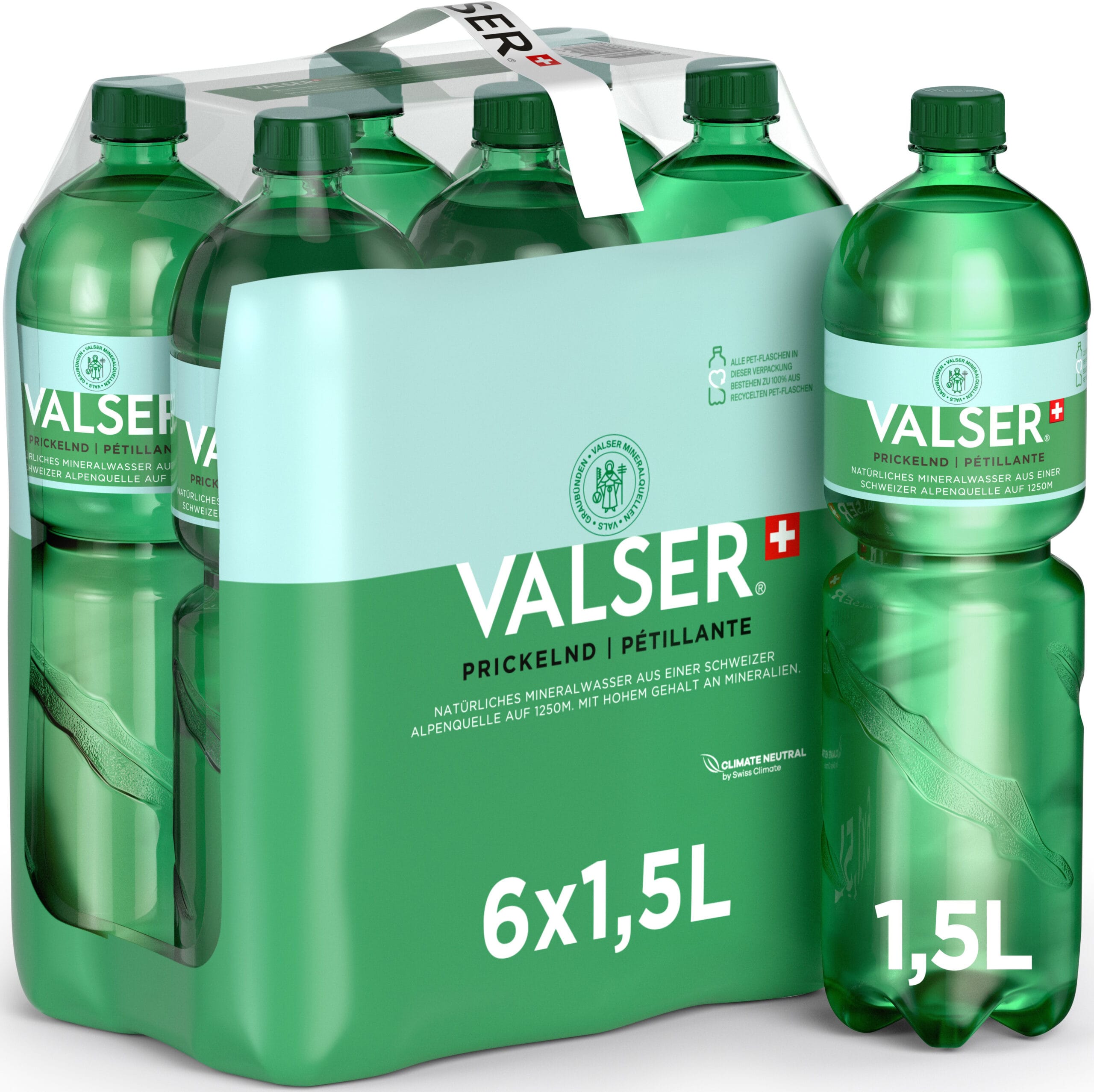 VALSER-129400000211-7610335000083 VALSER Prickelnd Pet 129400000211 150 cl, 6 Stk. – Bild 1