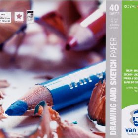 VAN GOGH Skizzen Papier A5 93181421 FSC-MIX Zeichenpapier 40 Blatt