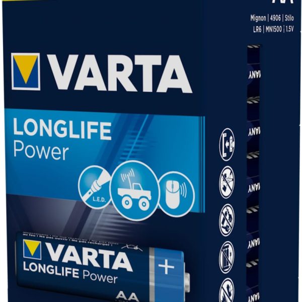 VARTA Batterie Longlife Power 4906121194 LR06/AA 40er-Blister