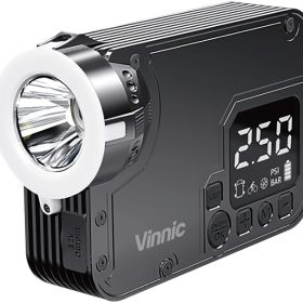VINNIC 3 in 1 Jumpstarter Air Pump VPCA-A9BK Black