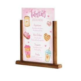 Tischaufsteller Plexitasche Pixi