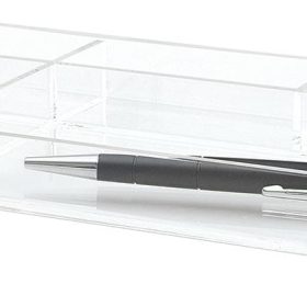 WEDO Stifteschale CRISTALLIC 601616 27x3x12.5cm Acryl transp.