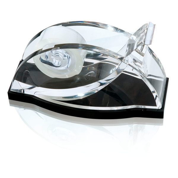 WEDO Tischabroller Exklusiv 609001 15.1x8.3x6.9 Acryl schw/trans