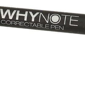 WHYNOTE Stift WNPEN001 schwarz, korrigierbar