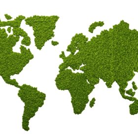 Islandmoos-Weltkarte