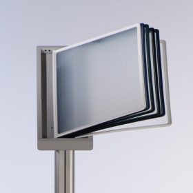 Postertaschen zu Infoständer "Rack" schwarz