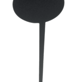 Einsteckschild Kreidetafel Rund