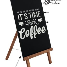 Kundenstopper Basic Wood Aboard