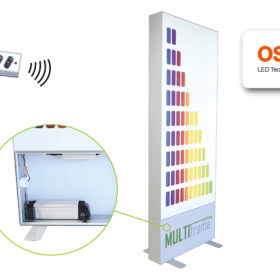 multi frame SL Battery, inkl. Druck