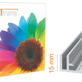multi frame - Spannrahmen - Profil 15, inkl. Druck