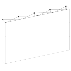 dragon2 4x3 Felder gerade - mit geraden Seitenpaneelen, inkl. Druck