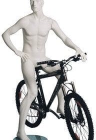 Schaufensterpuppe Kevin Biker