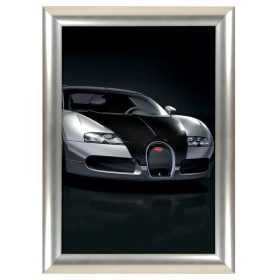 Klapprahmen SnapFrame Edelstahl Look 25mm