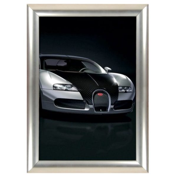 Klapprahmen SnapFrame Edelstahl Look 25mm