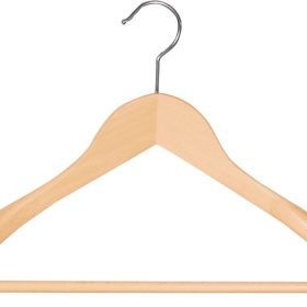 N Kleiderbügel aus Buchenholz