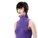 Damen Perücke Lin dunkel-braun