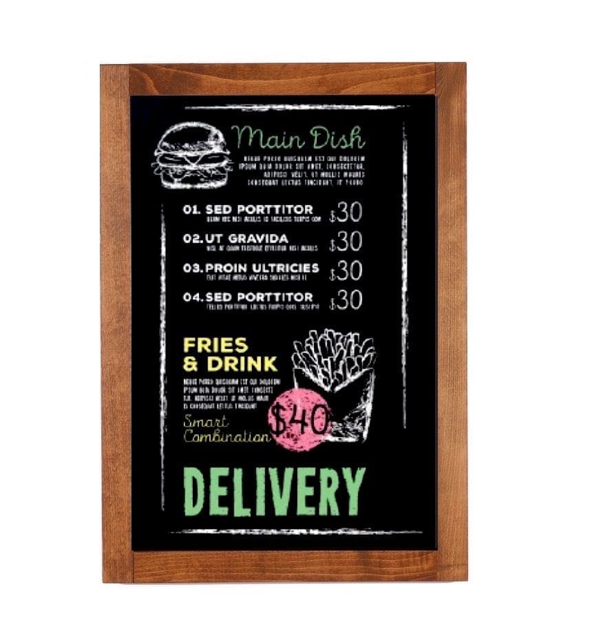 image_1403nd Schreibtafel Kreidetafel Indoor, dunkel – Hochwertig & günstig bei ShopDeca