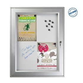 Schaukasten magnetisch weiss